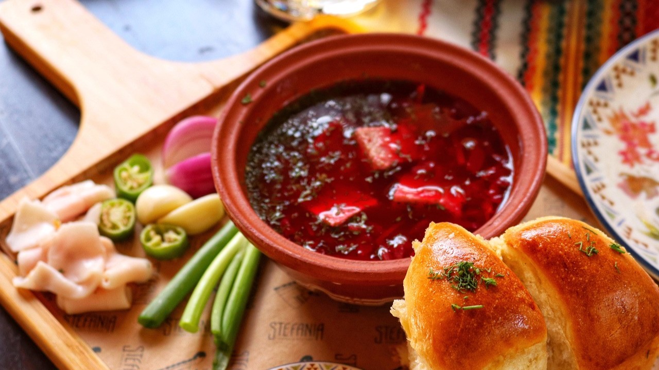 Borscht National Dish of Russia